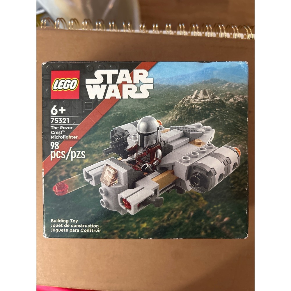 LEGO Star Wars 75321 The Razor Crest Microfighter Mandalorian Minifigure 98 Pcs